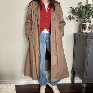 London Fog Coat | Women’s trench coat brown